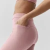 Airbrush High-Waist Fast Track Legging - Vintage Pink/White