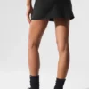 Airbrush High-Waist Good Form Tennis Skirt - Black