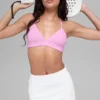 Airbrush High-Waist Good Form Tennis Skirt - White