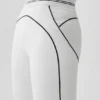 Airbrush High-Waist Heart Throb Legging - White/Black