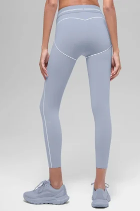 Airbrush High-Waist Heart Throb Legging – Winter Frost/White