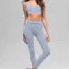 Airbrush High-Waist Heart Throb Legging - Winter Frost/White