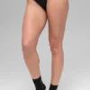 Airbrush Invisible String Thong - Black