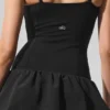 Airbrush Love Match Tennis Dress - Black