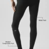 Airbrush Low-Rise 7/8 Legging - Black