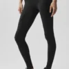 Airbrush Low-Rise 7/8 Legging - Black