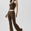 Airbrush Low-Rise Bootcut Legging - Espresso