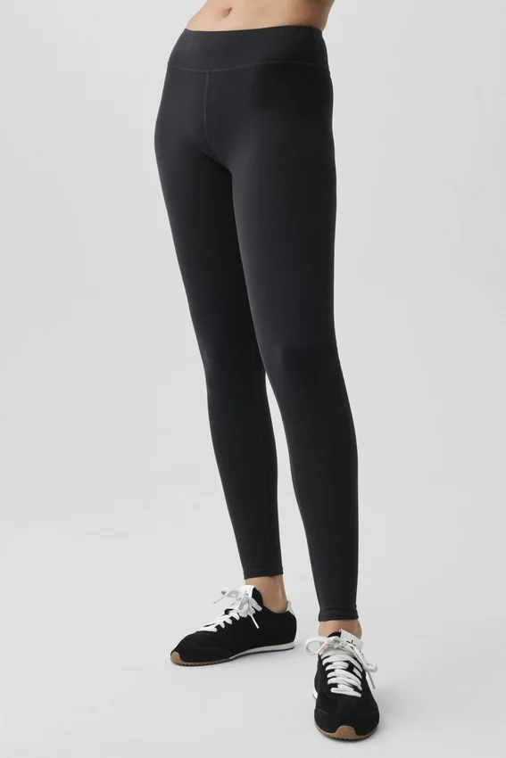 Airbrush Low-Rise Legging - Black