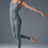 Airbrush One and Done Onesie - Steel Grey