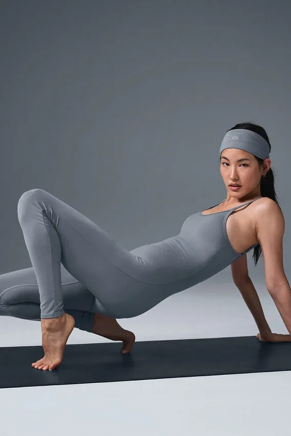 Airbrush One and Done Onesie - Steel Grey