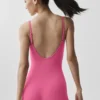 Airbrush One and Done Short Onesie - Paradise Pink
