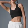 Airbrush Real Bra Tank - Black
