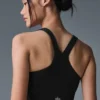 Airbrush Real Bra Tank - Black