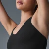 Airbrush Real Bra Tank - Black