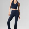 Airbrush Real Bra Tank - Navy