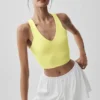 Airbrush Real Bra Tank - Sunshine