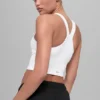 Airbrush Real Bra Tank - White