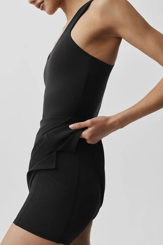 Airbrush Real Dress - Black