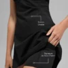 Airbrush Splendor Dress - Black