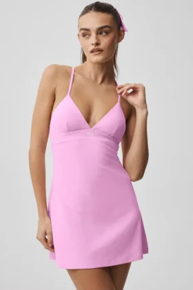 Airbrush Splendor Dress - Candy Heart Pink