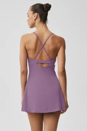 Airbrush Splendor Dress – Plum Kiss