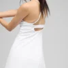 Airbrush Splendor Dress - White