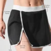 Airbrush Streamlined Skirt - Black/White