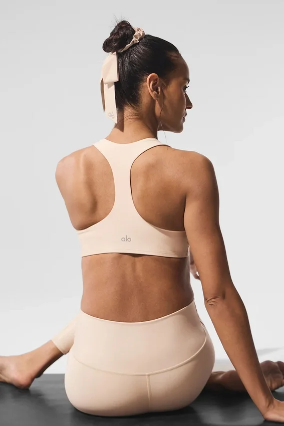 Airlift Advantage Racerback Bra - Macadamia
