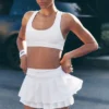 Airlift Advantage Racerback Bra - White