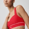 Airlift Alignment Bra - Bright Red/White