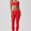 Airlift Alignment Bra - Bright Red/White