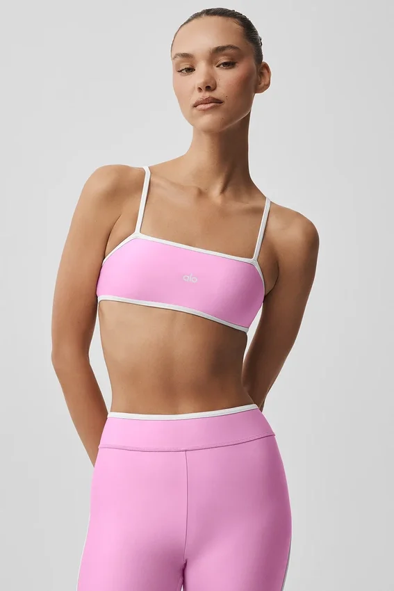 Airlift Charger Bra - Candy Heart Pink/White