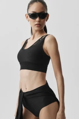 Airlift Double Trouble Bra - Black