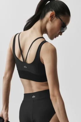 Airlift Double Trouble Bra – Black