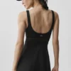 Airlift Double Trouble Tennis Dress - Black