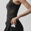 Airlift Double Trouble Tennis Dress - Black