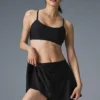 Airlift Down the Line Tennis Skirt - Black