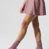 Airlift Down the Line Tennis Skirt - Smoky Quartz
