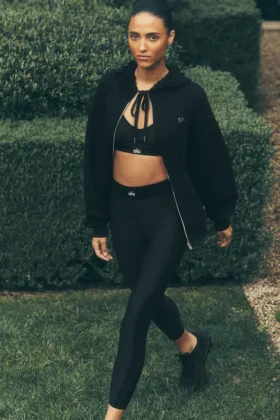 Airlift High-Waist 7/8 Line up Legging - Black