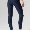 Airlift High-Waist 7/8 Line up Legging - Navy