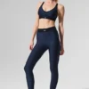 Airlift High-Waist 7/8 Line up Legging - Navy