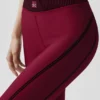 Airlift High-Waist 7/8 Line up Legging - Summer Romance Red