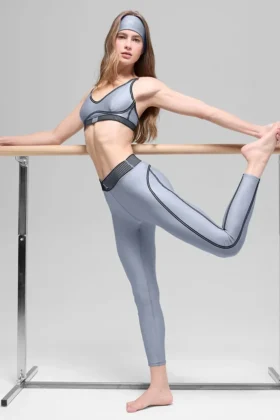 Airlift High-Waist 7/8 Line up Legging - Winter Frost