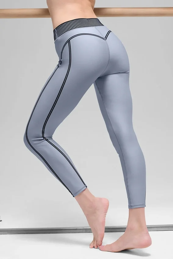 Airlift High-Waist 7/8 Line up Legging - Winter Frost