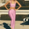 Airlift High-Waist 7/8 Rebel Legging - Candy Heart Pink
