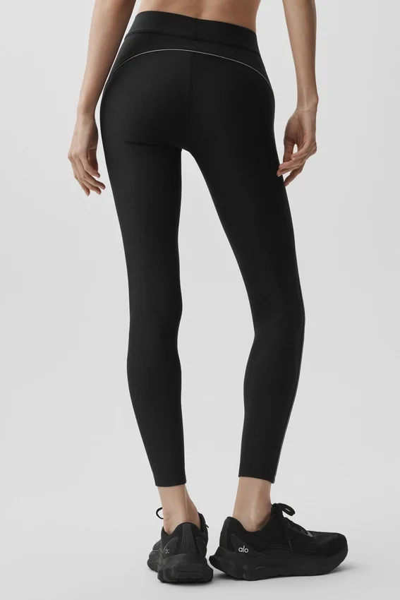 Airlift High-Waist 7/8 Speedwork Legging - Black