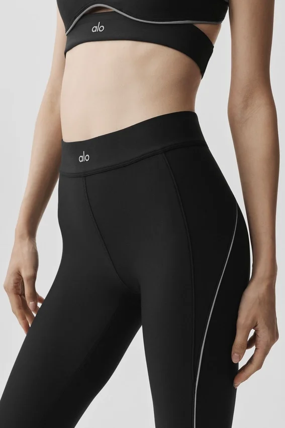 Airlift High-Waist 7/8 Speedwork Legging - Black