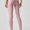 Airlift High-Waist Alignment Legging - Vintage Pink/White