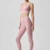 Airlift High-Waist Alignment Legging - Vintage Pink/White