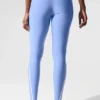 Airlift High Waist Charger 7/8 Legging - Crystal Clear Blue/White